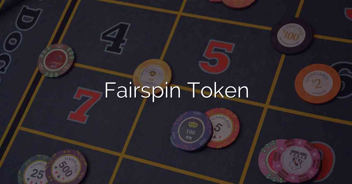 Fairspin Token